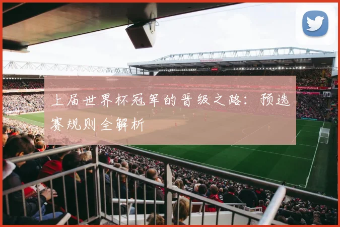 上届世界杯冠军的晋级之路:预选赛规则全解析